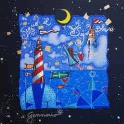 Seguo il mio sogno blu...